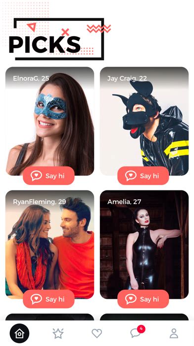 dating app based on kinks